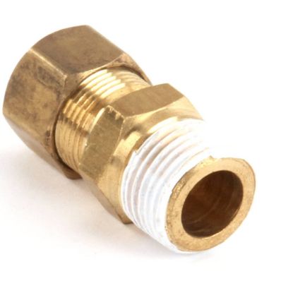 Picture of Montague Brass Fitting --3/8 Npt X 7/16 Part# 1287-4