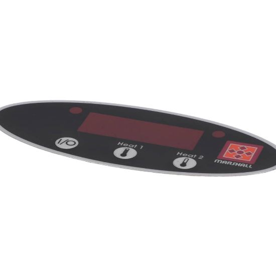 Picture of Marshall Air Overlay, 3 Digit Control Part# 504315