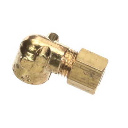Picture of Marshall Air Elbow, Brass 90 Deg 1/4 Comp Part# 502413