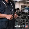 Picture of Mag-Lite 3 Cell D Mag-Lite Blue Part# - S3D116