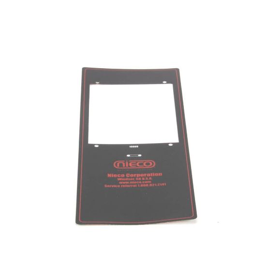 Picture of Nieco Label Front Right Control Bo Part# 16609