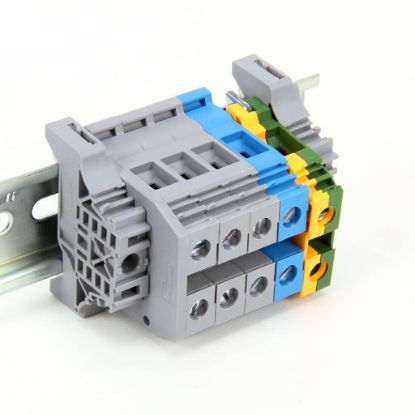 Picture of Nieco Rail, Power Connection, 3,+N, 10Mm-assem Part# 17382