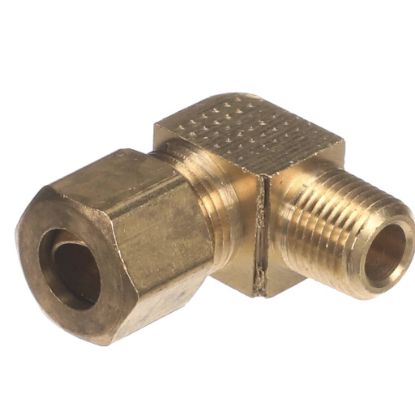 Picture of Nieco Elbow Brass Male 5/16" Tube Part# 18044