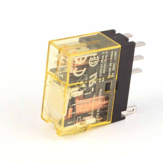Picture of Nieco Relay, 250Vac, 24V Coil, 8A, 8 Pin Part# 18093