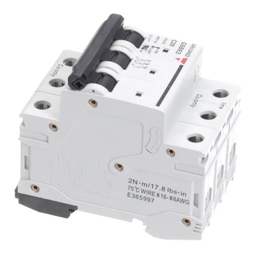 Picture of Nieco Circuit Breaker, 277/480V, 25A, 3 Pole Part# 19161
