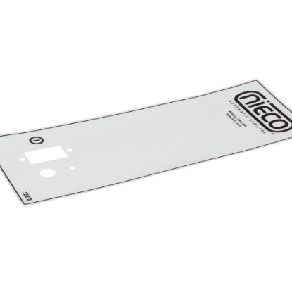 Picture of Nieco Label, Control Box Std Jf-g R Part# 22873