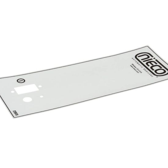 Picture of Nieco Label, Control Box Std Jf-g R Part# 22873