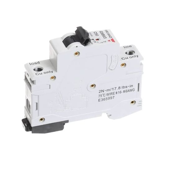 Picture of Nieco Circuit Breaker, 50A, 1P, Element Exp. Part# 4158