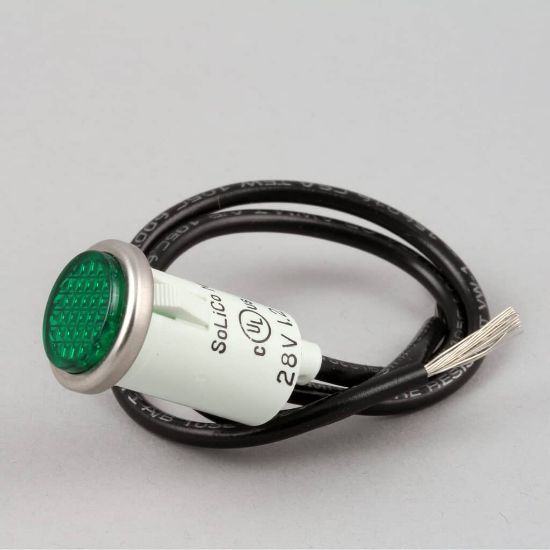 Picture of Nieco Light, Indicator, Green 28V Part# 4402