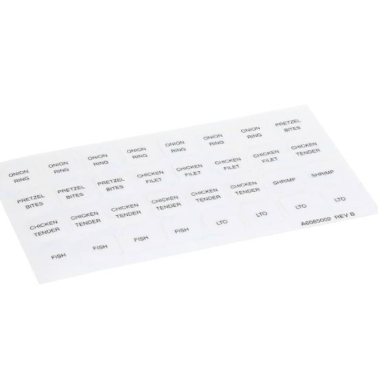Picture of Pitco Label,culvers Rh Part# A6085002