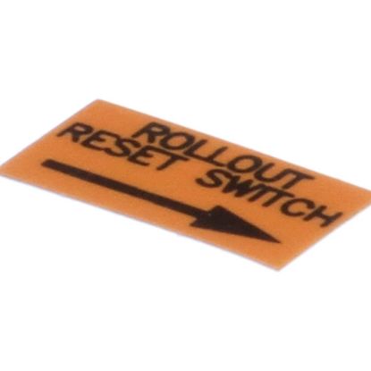 Picture of Pitco Lbl Rollout Reset Sw Lw R Part# A6100501