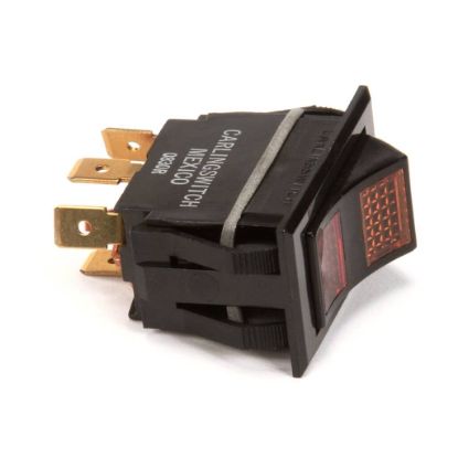 Picture of Pitco Sw Rkr Spst (1-1) 28V R Ed/amb Part# P5047119