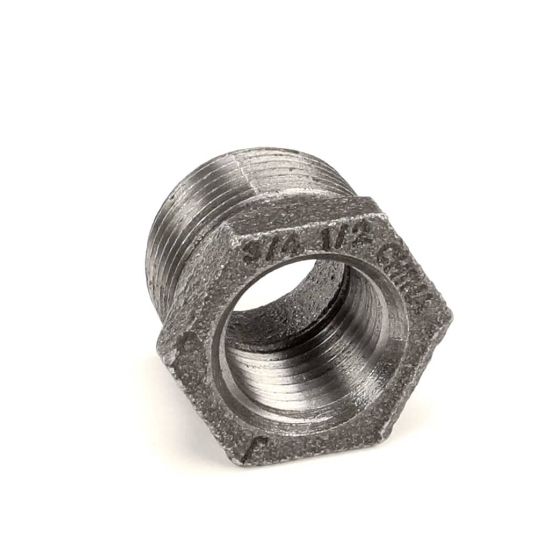 Picture of Pitco Bshg Rdcr Hex 3/4X1/2 N Pt Blk Part# P7036013