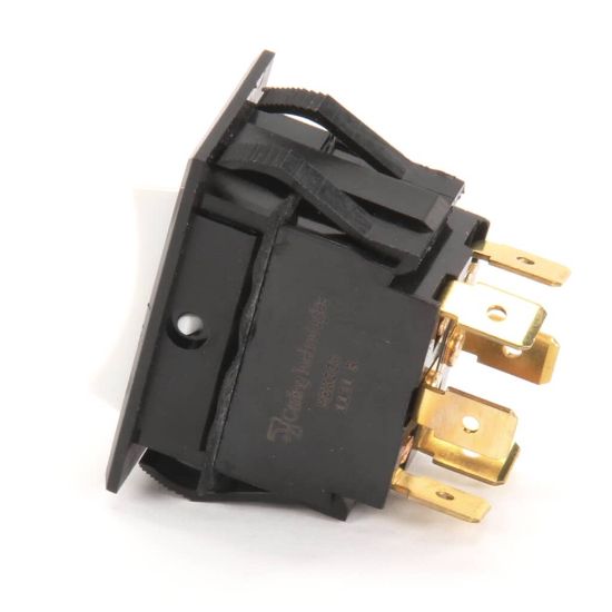 Picture of Pitco Rocker Switch 7/8 X 1-1/2 Dpdt Ctr-on Part# PP10559