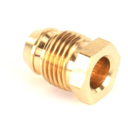 Picture of Pitco Nut Comp W/ 1/4 Ferrule Brass Part# PP10618