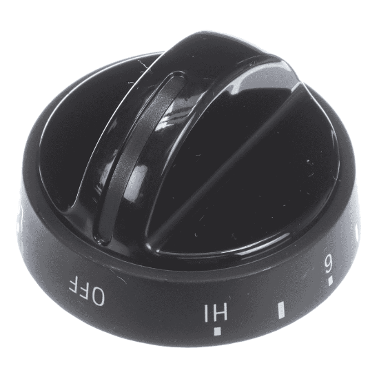 Picture of Perlick Surface Knob .Black Only. Part# 6476