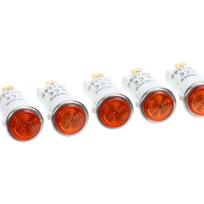 Picture of Prince Castle Light Pilot Amber 120V (5Pk) Part# 71-135-1S