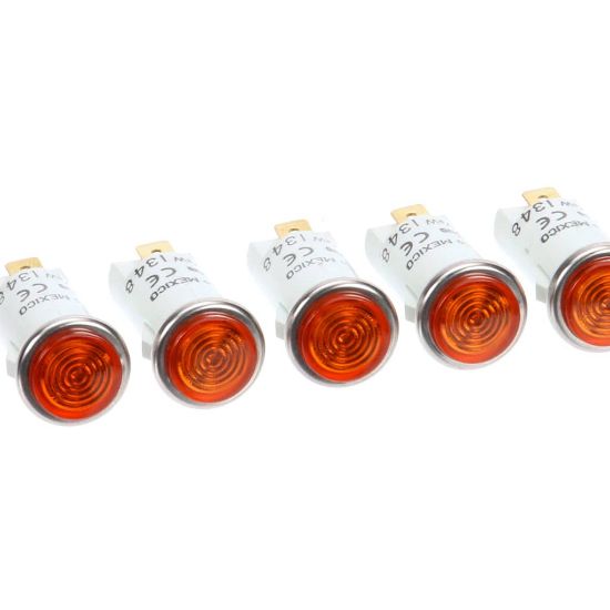 Picture of Prince Castle Light Pilot Amber 120V (5Pk) Part# 71-135-1S