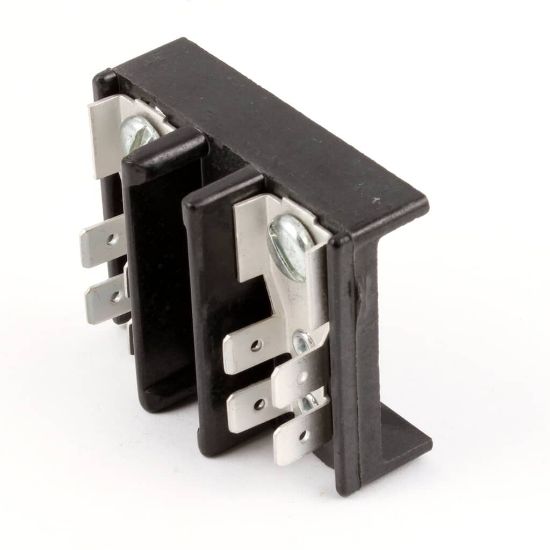 Picture of Prince Castle Terminal Block(2) 4 Position Part# 77-090