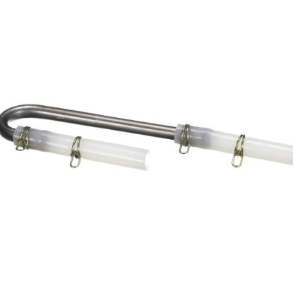 Picture of Rational Pipe Elbow With Hose Clamps Part# 56.01.979P