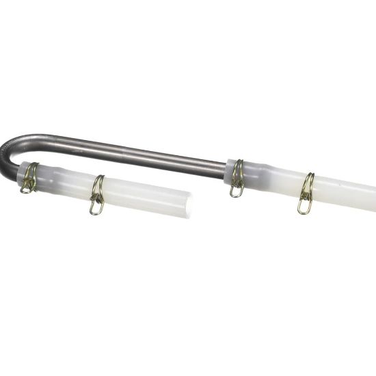 Picture of Rational Pipe Elbow With Hose Clamps Part# 56.01.979P