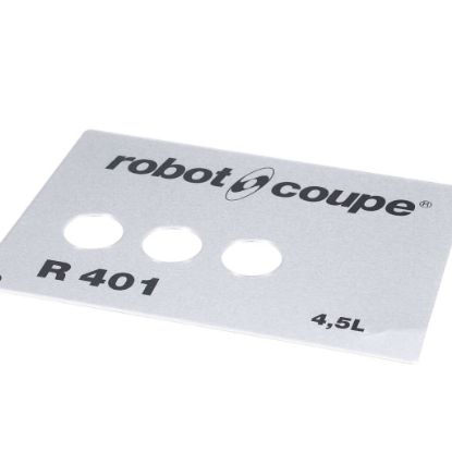 Picture of Robot Coupe Front Plate R401 Series A Part# 39803