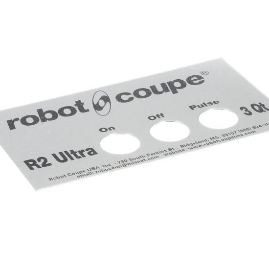 Picture of Robot Coupe Front Plate R2u N Us Part# 407670