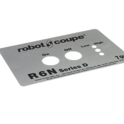 Picture of Robot Coupe Front Plate R6n Series D Part# 407234