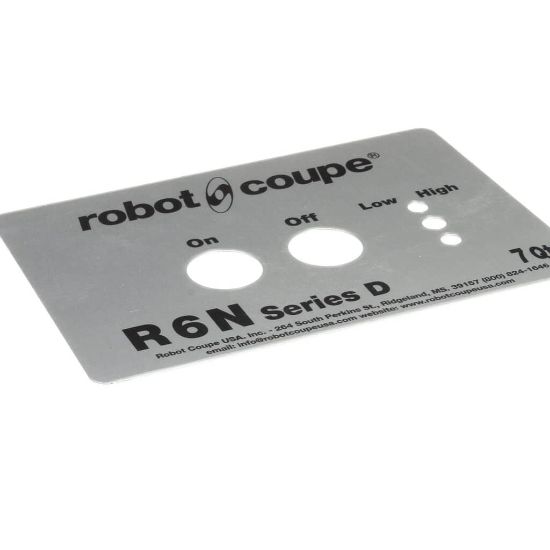 Picture of Robot Coupe Front Plate R6n Series D Part# 407234