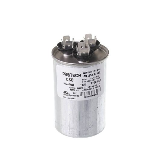 Picture of Rheem Pro 45/5/370 Dual Round Cap Part# 43-25133-06
