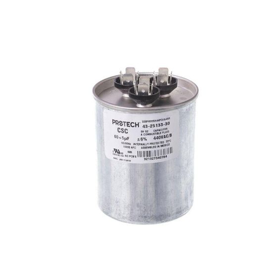 Picture of Rheem Pro 60/5/440 Dual Round Cap Part# 43-25133-30