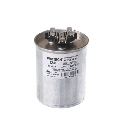 Picture of Rheem Pro 80/5/370 Dual Round Cap Part# 43-25133-33