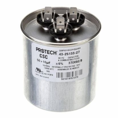 Picture of Rheem Pro 50/10/370 Dual Rnd Cap Part# 43-25133-27