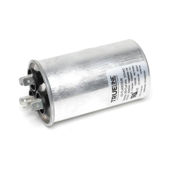 Picture of Rheem Capacitor - 40/3/370 Dual Round Part# 43-TL40033-R