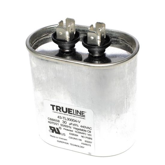 Picture of Rheem Capacitor - 30/440 Single Oval Part# 43-TL30004-V