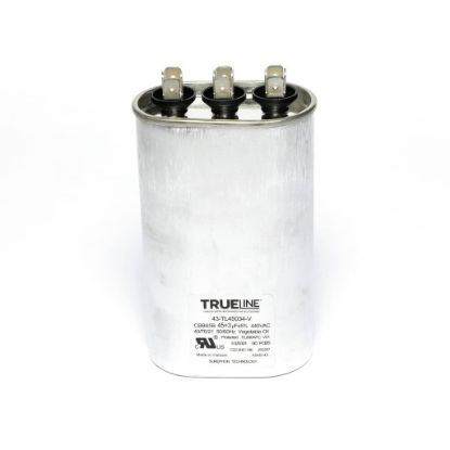 Picture of Rheem Capacitor - 45/3/440 Dual Oval Part# 43-TL45034-V