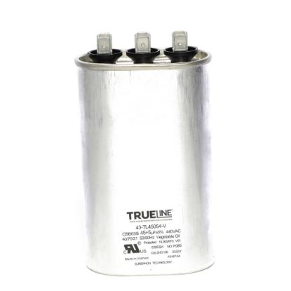 Picture of Rheem Capacitor - 45/5/440 Dual Oval Part# 43-TL45054-V