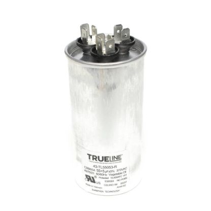 Picture of Rheem Capacitor - 55/5/370 Dual Round Part# 43-TL55053-R