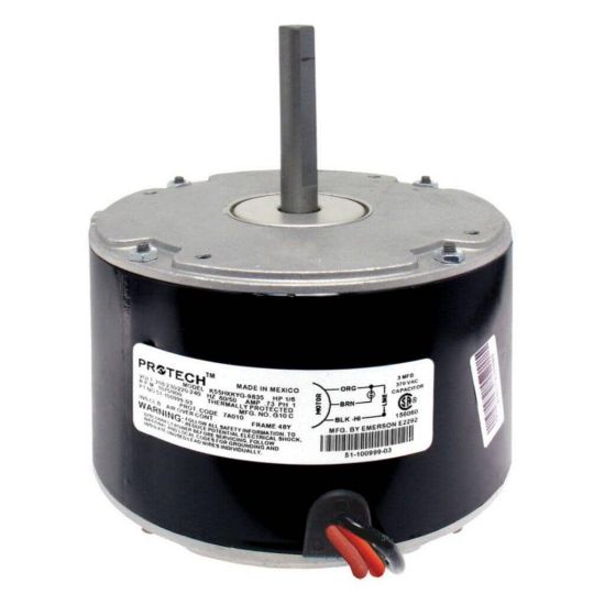 Picture of Rheem Condenser Motor Part# 51-100999-03