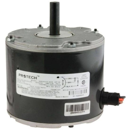 Picture of Rheem Pro 1/6Hp Condenser 1075Rpm Part# 51-102500-02