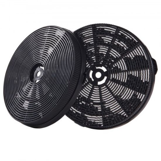 Picture of VEVOR Carbon Filter for Ductless Hoods, Range Hood Filter for Recirculation, Compatible with VEVOR TD0975G-CC-I1 Range Hood, 2-Pack Charcoal Filters, Easy Installation, for Ductless/Ventless Option