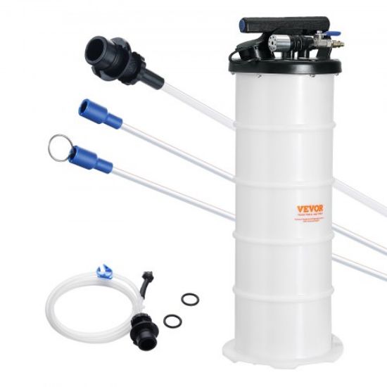 Picture of VEVOR Fluid Extractor, 1.74 Gallons (6.5 Liters), Manual Hand-Operated Oil Changer Vacuum Fluid Extractor with Dipstick and Hose, Oil Extractor Change Pump for Automotive Fluids Vacuum Evacuation