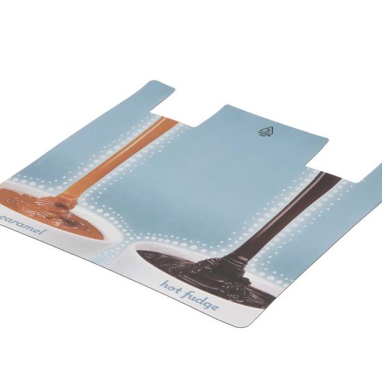 Picture of Server Magnetic Decal Fudge And Caram Part# 84974