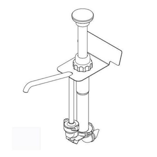 Picture of Server Fudge Pump Server Advantage Part# 85050