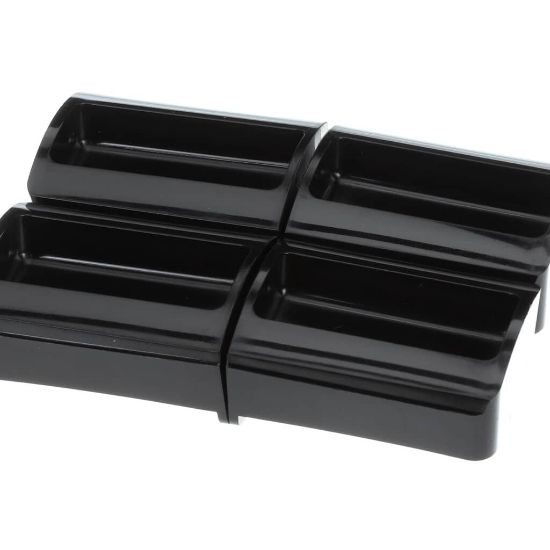 Picture of Server Portion Tray, .45 Fl Oz Blk, 4 Pack Part# 88732
