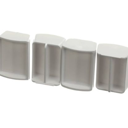 Picture of Server Portion Tray, .50Oz Wht 4Pk, Slimline Part# 88795