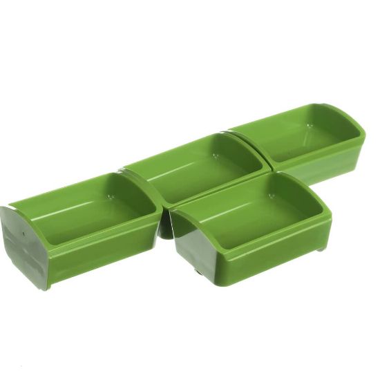 Picture of Server Portion Tray,1.00 Fl Oz Grn, 4 Pack Part# 88799