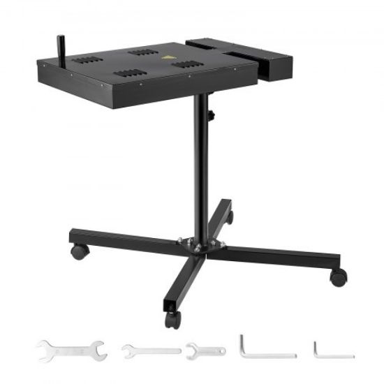 Picture of VEVOR Flash Dryer, 16 x 16 inch Flash Dryer for Screen Printing, High Power Silk Screen Printing Dryer with Height Adjustable Stand, 360° Rotation, X-Shaped Base, Steel T-Shirt Curing Machine