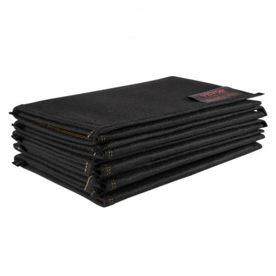 Picture of VEVOR Flood Barriers, Water Flood Dam Bags 6 Pack, Water Barriers for Flooding, Water Activated Flood Barriers for Home, Doorway, Driveway(2FT x 1in)
