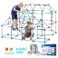 Picture of Glow In The Dark! Christmas Gift! VEVOR Tent Fort Building Kit for Kid Glow In The Dark STEM Construction Toy 140P